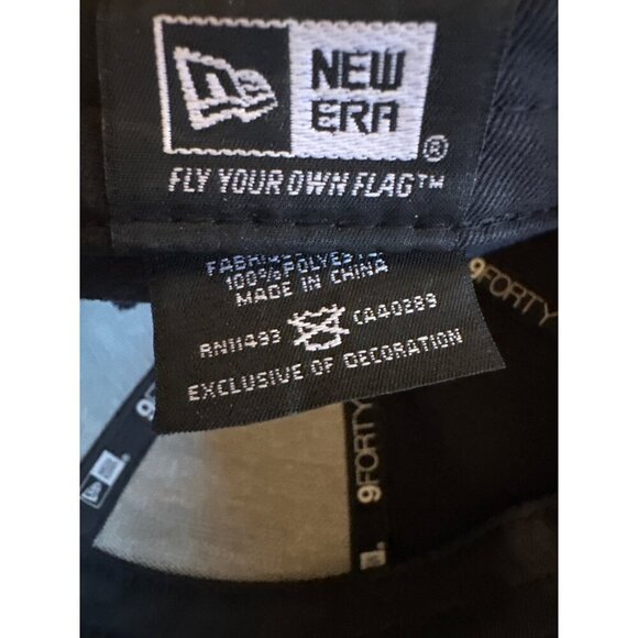 Houston Astros 9Forty Adjustable Cap By New Era - Black & Orange Adjustable - Picture 6 of 7